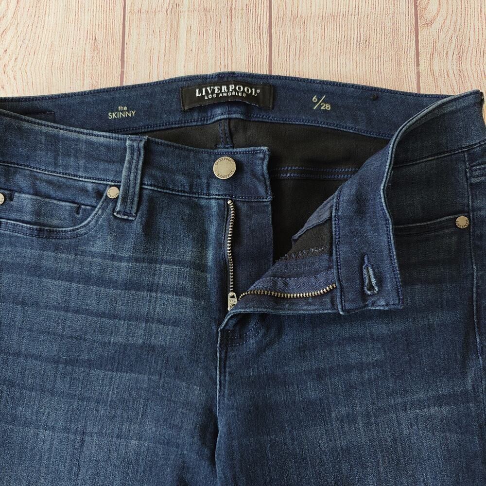 Liverpool Abby Skinny Jeans sz 6/28 style # LM2000F64 - Picture 8 of 12